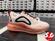 S.G Nike Air Max 720 粉橘 黑 運動 慢跑鞋 全氣墊 女鞋 AR9293-602