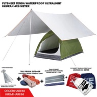 Flysheet 4x6 6x4 Meters Ultralight Waterproof