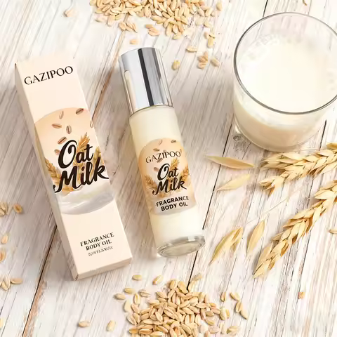 5 Styles Gourmand Perfume,Popcorn/Oat Milk/Almond Cookies/Coconut Vanilla/Cream Peach/Fruity Floral 