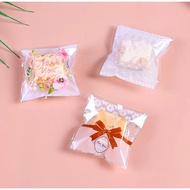 10 pcs OPP 10x10cm artistic unit or wholesale packaging for dry cakes, cakes, hair ties OPP10