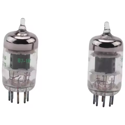 2PCS GE5654W GE5654 Vacuum Tube Valve Vacuum Electronic Tube Upgrade For 6J1 6M1 6AK5 6J1P EF95 Pair