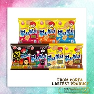 Ottogi Noodle Snack Ppushu Ppushu–Smash Ramen Snack (7 Flavors)