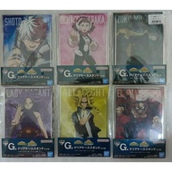 Bandai Ichiban Kuji My Hero Academia MHA Clear Case Stand Display Coloured Paper Decoration (Prize G