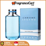 [FragranceCart] Azzaro Chrome Legend EDT for Men (100ml/125ml) New 100% Authentic Perfume Eau de Toi