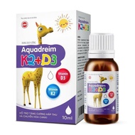 Aquadreim K2 + D3 supplements Vitamin D3 & K2 Mk7 to help absorb calcium effectively, helping streng