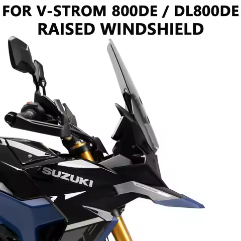 NEW 800 DE Wind Screen For SUZUKI V-STROM 800DE DL800DE Motorcycle Front Windshield Raised Deflector