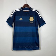 Argentina 2014 Away Retro Jersey | 阿根廷2014客場復古球迷球衣（梅西10號）