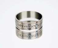 印度尼西亞硬幣戒指 50 盧比 1971 年男士硬幣戒指 女士硬幣戒指