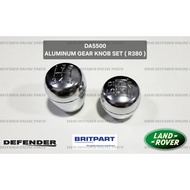 LAND ROVER DEFENDER 300TDI R380 ALUMINIUM GEAR KNOB MAIN AND TRANSFER GEAR LEVER SET - DA5500