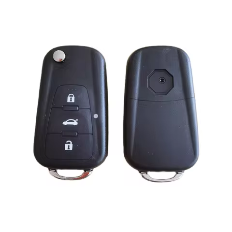 For MG360 3 Buttons Remote Flip Folding Car Key Shell For New MG GS MG7 GT GS 350 360 750 W5 Blank C