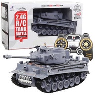 立成豐電動遙控坦克2.4G對戰模型車冒煙大型兒童坦克水彈戰車玩具