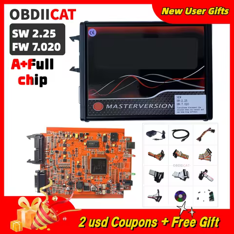 2.80 KESS V2 EU Red Kess V5.017 Ktag V7.020 Ksuit 2 Programmer OBD2 ECU Chip Tool Kess 5.017 K-tag 7