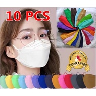 Ready Stock 50 pcs Bundle Pack KF94 3D Fish Mouth Face Mask Disposable Earloop 4ply Korea Design (No