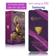 [HCM]_OG tempered glass for SAMSUNG CAN USE FINGERPRINT A11S20FE(4G/5G)/S23 FE 5G/S24 + ULTRA A34/A3