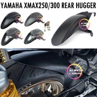 YAMAHA XMAX250 XMAX300 V1 V2 HUGGER REAR CARBON / BLACK XMAX 250 300 INNER MUDGUARD FENDER COVER TAY