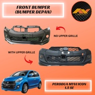 Perodua Myvi Ikon Icon 1.5 Se Front Bumper Depan 100% New High Quality Pp Material