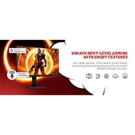 AOC SMART MONITOR 27" Q27G4XY FAST VA QHD 2K ADAPTIVE SYNC 144HZ GAMING GOOGLE TV OS DOLBY AUDIO