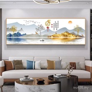 Hanging Paintings B & B Living Room Background Wall Painting Decoration Painter He Wanshixing Living