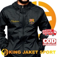 BARCA JACKET ELEGANT JACKET FOOTBALL JACKET SPORT JACKET WATERPROOF JACKET CASUAL JACKET