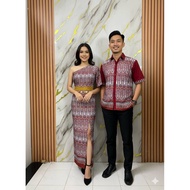 DRESS BORNEO SET COUPLE PREMIUM DEWASA CORAK SABAH / SARAWAK
