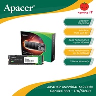 APACER AS2280Q4L M.2 PCle Gen4x4 SSD - 1TB/512GB