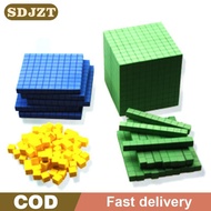 Ten Blos Complete Set Kids Math Plaything Math Blos Plastic Base Ten Set Cube Kids Math Plaything Co