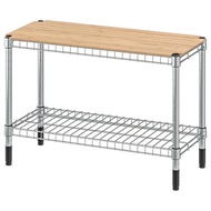 IKEA OMAR 1 shelf section, bamboo60x25x40 cm