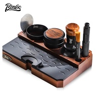 Bincoo Tamper Base Set Walnut Bincoo Distributor Bincoo Bar Mar Bincoo Dosing Ring