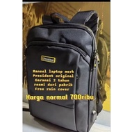Original President brand 17in laptop backpack