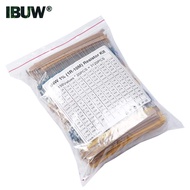 1/4W 1/2W 1W 2W 3W Resistance Set 1% Metal Film Resistor Assortment Kit 1K~820K 0.1R~750R 10K