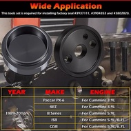 เหมาะสมกับการติดตั้งที่แม่นยำ1338ฝาครอบหน้าซีลเพลาข้อเหวี่ยงเครื่องมือสำหรับ Cummins