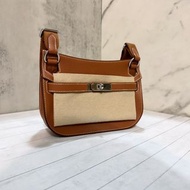 (SOLD)[全新現貨]Hermes 金棕銀釦 Mini Jypsiere