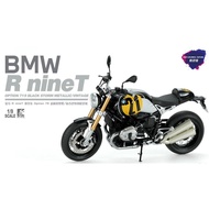MENG MT-003u BMW R nine T Option 719 Metal Storm Black/Retro Color Special Version Happy 1/9