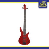 Fernando IBB101-5 5-String Electric Bass Guitar (Red)(Bass Guitar)(5-string Bass Guitar)