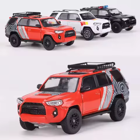 GCD 1:64 4 Runner TRD Pro 2022 Simulation Alloy MODEL Gifts Decoration Collection Vehicle Toys Stati