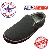 All America Black School Shoes Slip On | Kasut Sekolah Hitam Sarung Slip On  | All America Kasut Hit