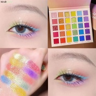 MABREM 30 Color Eyeshadow Palette, Fashion Long Lasting Glitter Eyeshadow, Cosmetic Waterproof Profe