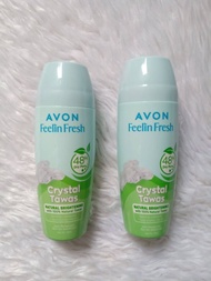 AVON Feelin' Fresh Crystal Tawas Roll-On Deodorant 40ml