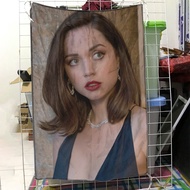 Ana de Armas Full Color Print Fabric Poster – Room Decoration, Collection, or Special Gift