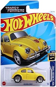 Hot Wheels - Bumblebee - HW Screen Time 9/10 - HTB35 - Short Card - Transformers - VW Beetle - Matte