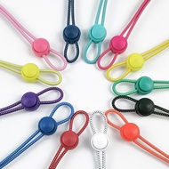 Anti-Loose Adult Shoelace Buckle Elastic Shoelace Elastic Shoelace Free Tie Children Round Buckle Sp