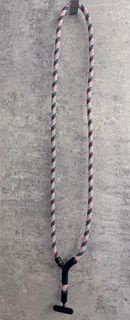 Yoggle 紅白灰黑花紋電話掛繩掛頸繩斜孭繩phone strap