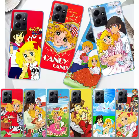 Anime Candy Candy Cover Case For Xiaomi Redmi Note 12S 12 11 Pro Plus 11T 11S 10 5G 10S 9 9T 9S 8 8T