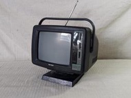 《故障擺飾》ACTION：迷你映像管電視機（6吋螢幕、老黑白電視、早期小電視、太空年代、古董科技）