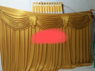 backdrop lamaran dekorasi background kain dinding - 32x1