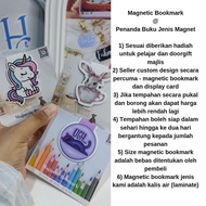 Doorgift Magnetic bookmark custom Penanda buku magnet Custom bookmark magnetic Penanda Al Quran Cend