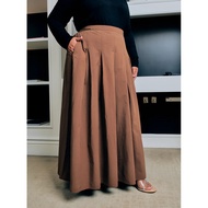 Harper Poplin Skirt - Expresso