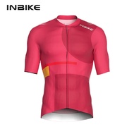 INBIKE Summer Mens Cycling Jersey Short Sleeve  Bicycle MTB Shirts Road Bike Clothing with 3 Rear Po