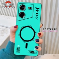 TECNO POVA 5/POVA 5 Pro Flexible Silicone Softcase 2024 - Casing hp 2024 - Case hp - Tecno Casing - 