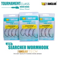 THE ANGLAR - SEARCHER WORM HOOK 0.8g/1.4g/1.7g2.4g/2.7g/3g/3.5g/4.5g/5.3g/7g SOFT PLASTIC HOOK